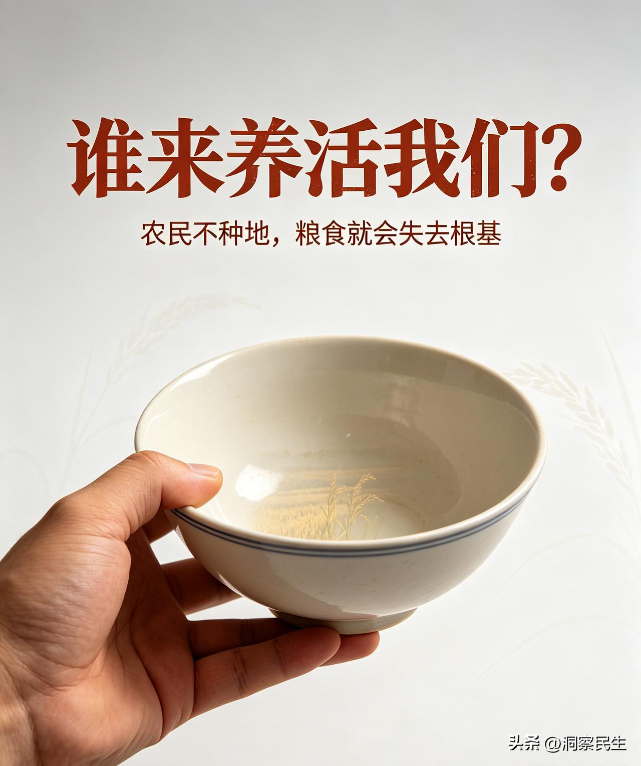 农民如果都不种地了,会怎么样?
粮食安全，是一个国家的底线。倘若农民不愿意种地，