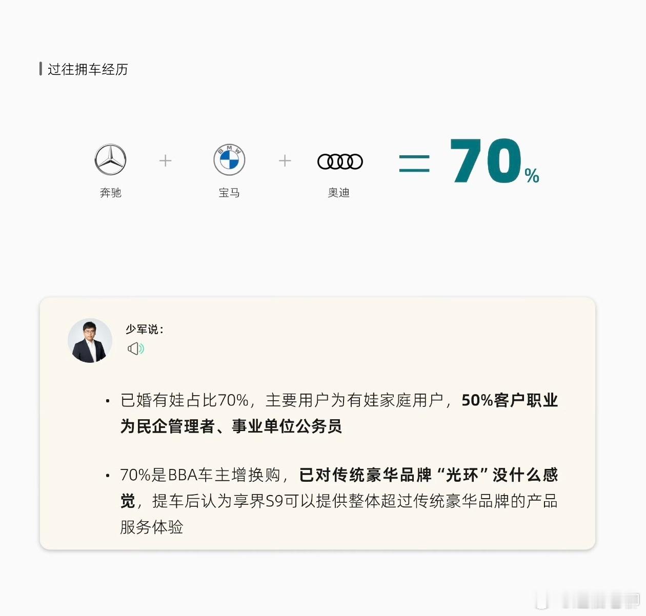 新款享界S9首批用户画像 真的应该好好感谢一下华为，如果没有华为的入局，中国的高