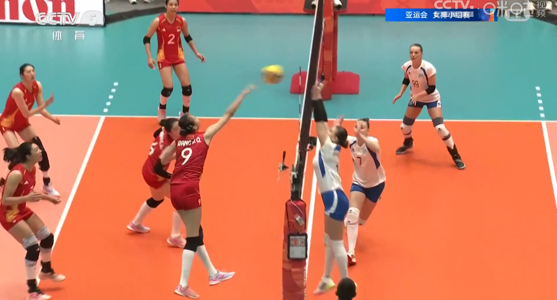 #中国女排25比18哈萨克斯坦# 2026亚运会女排小组赛第二轮，中国和哈萨克斯