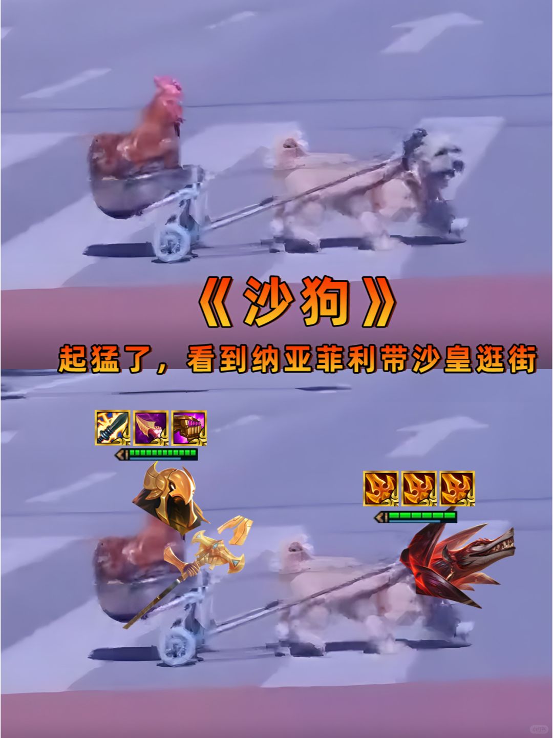 起猛了，纳亚菲利都带沙皇出去逛街了