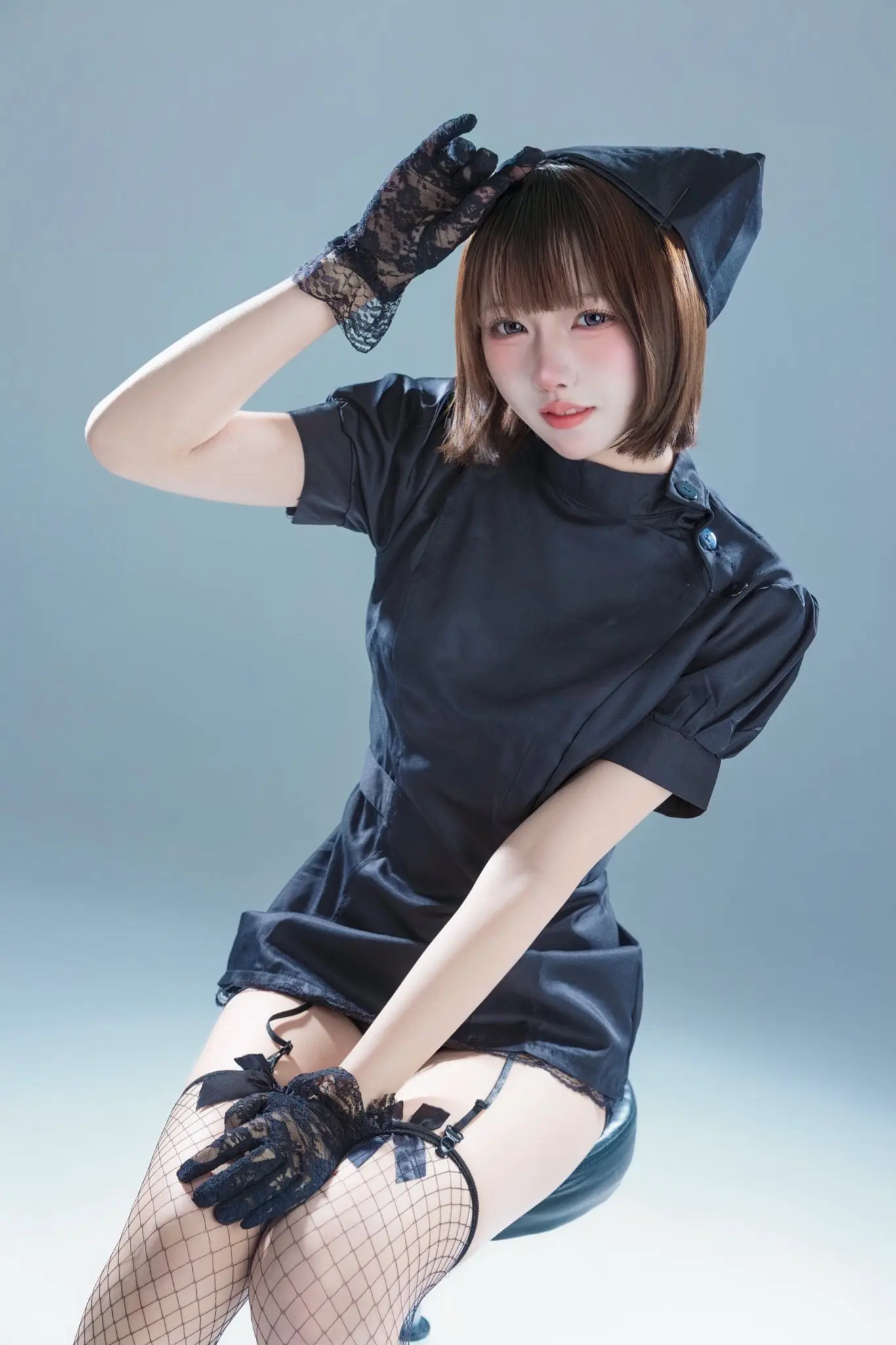 制服穿搭 丝袜穿搭 少女cos 女仆装 萝御双修