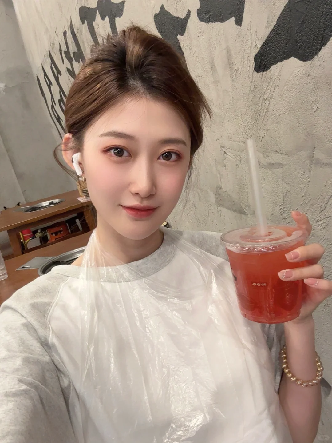 啵啵 do 下巴真的好香！