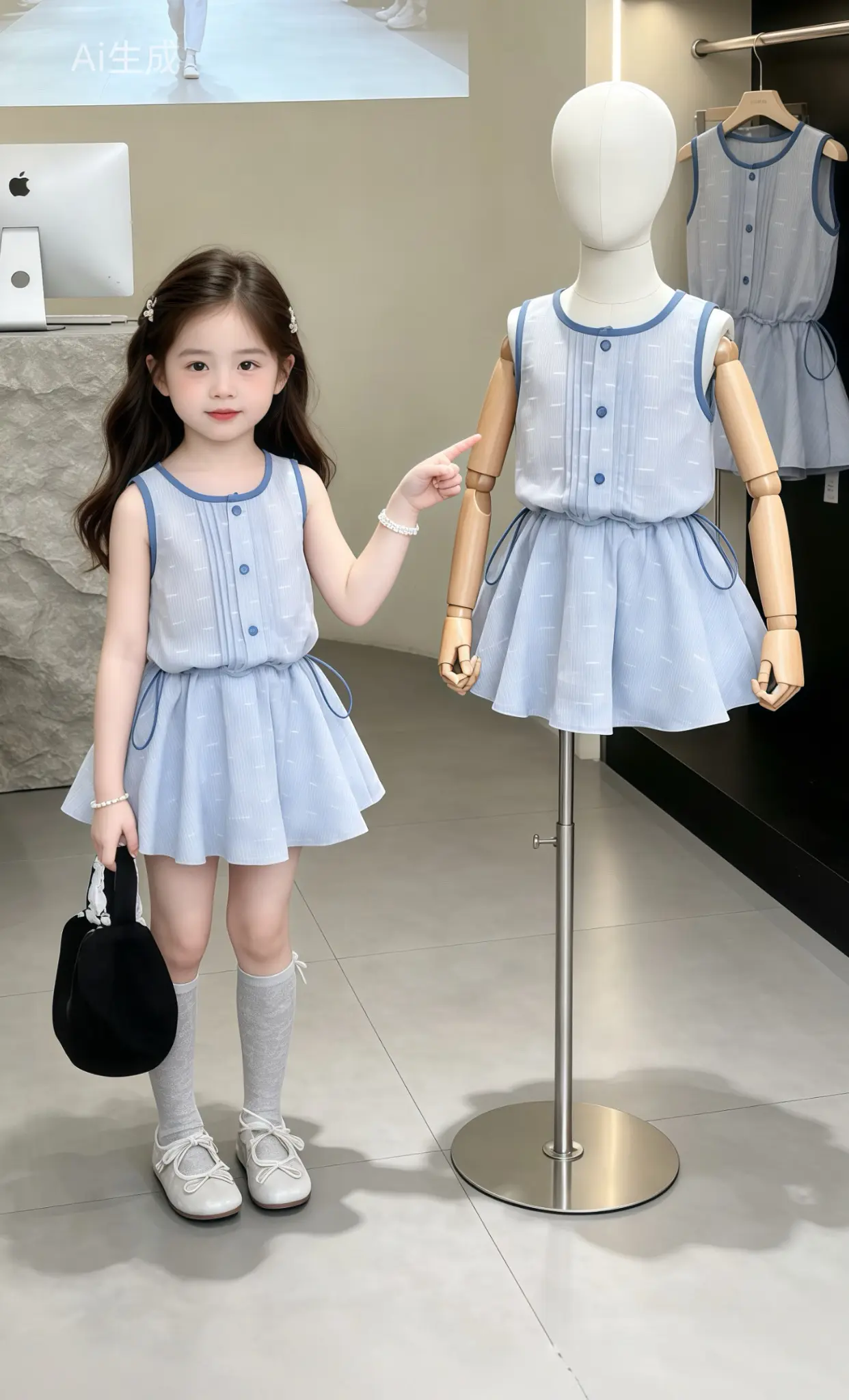 女童夏季ootd 女宝宝夏日穿搭 甜美夏日童装 夏日高质量萌娃穿搭 女...