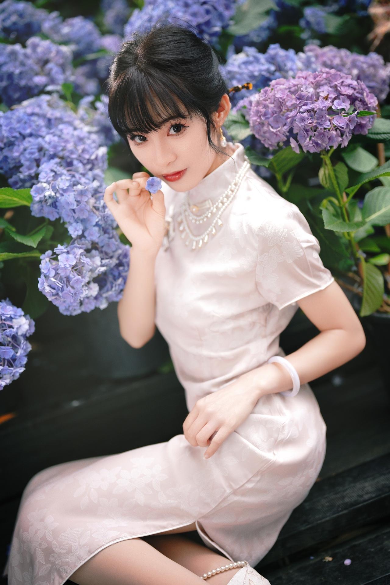 南宁为什么不种大面积的绣球花呢？去年要用植物园还有盆栽的无尽夏，今年没有了#绣球