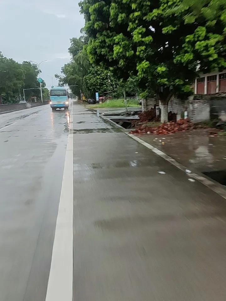 雨天总能轻易拨动我的情绪之弦。小时候，一下雨就兴奋，穿着雨靴在水洼里蹦跶，溅起的