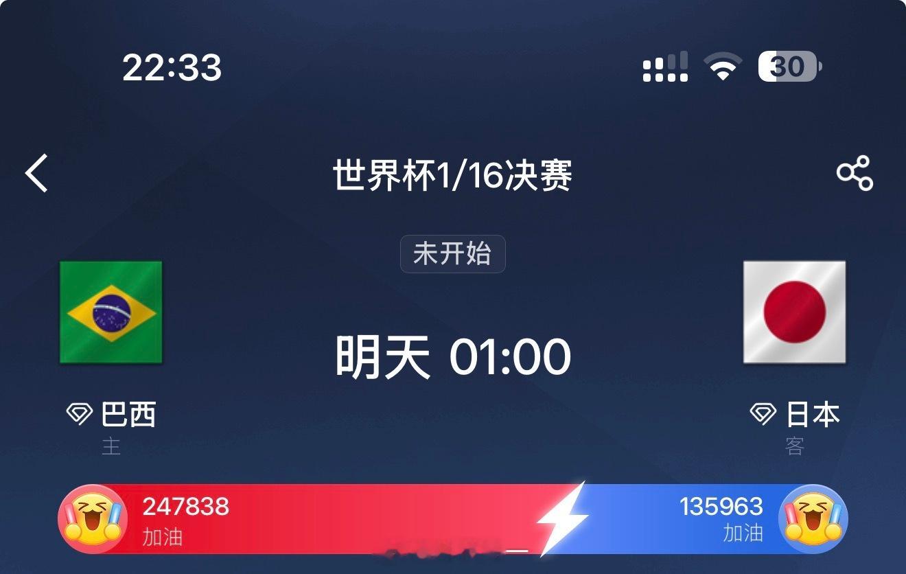茶泡好了，小龙虾买好了，我有点想熬夜看今晚的巴西对决日本，又担心影响明天上班，这