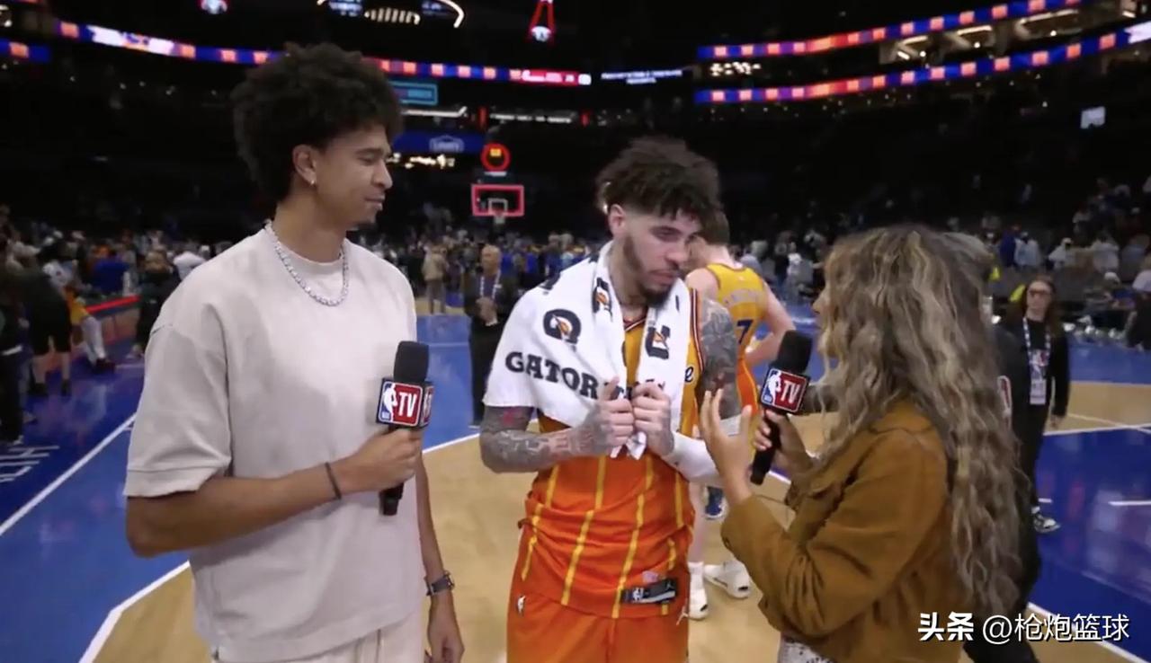 三球飘了

黄蜂114-103尼克斯，赛后黄蜂核心拉梅洛-鲍尔接受采访时说：“我