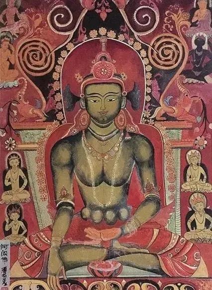 夏鲁寺大殿
两侧墙壁上
都满是壁画
内容居多的
是神佛菩萨
飞禽、走兽
日月星辰