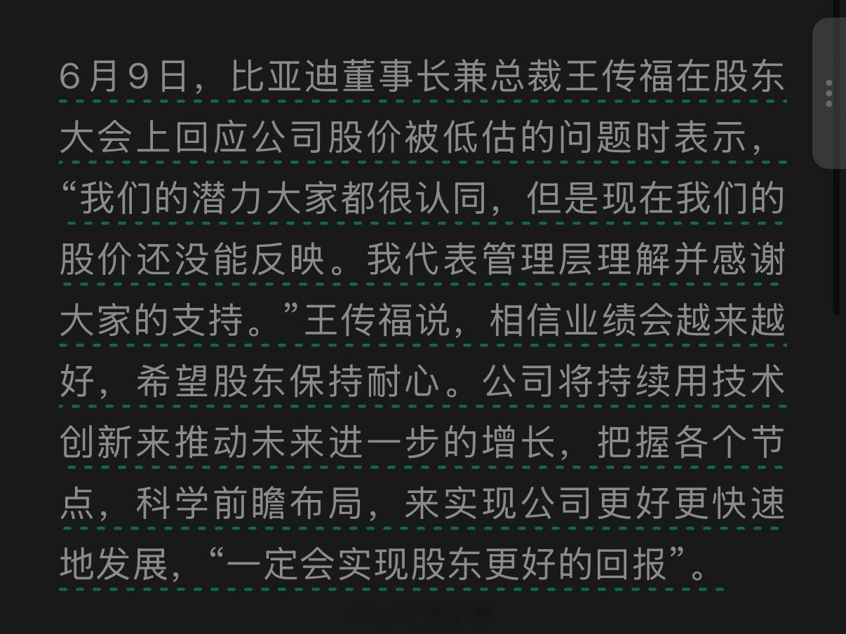 王传福称5年后比亚迪规模全球第一船夫哥的话是真的可以相信的，拿近期的数据，第二季