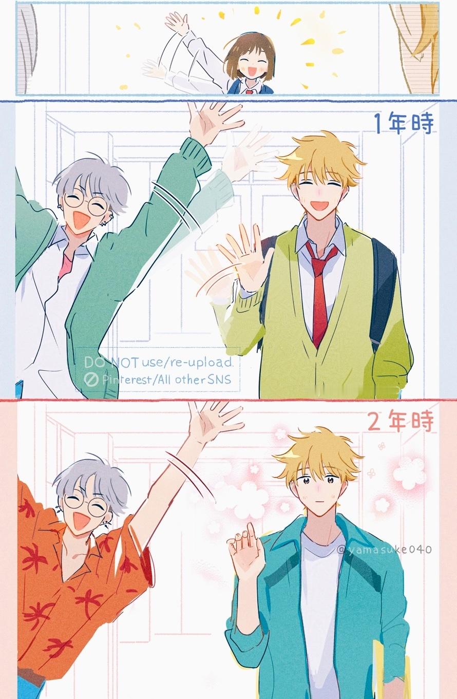 跃动青春 一年的时间，志摩好像成熟了很多画师：1yamasuke060 
