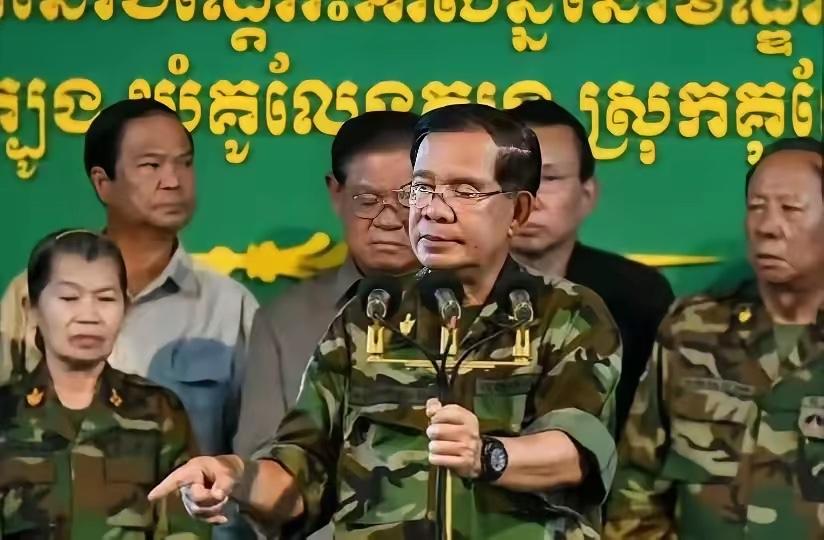 洪森傻眼了，这次挨泰国痛打以为有美国撑腰，心里不慌不忙。结果美国出面无效，面子也