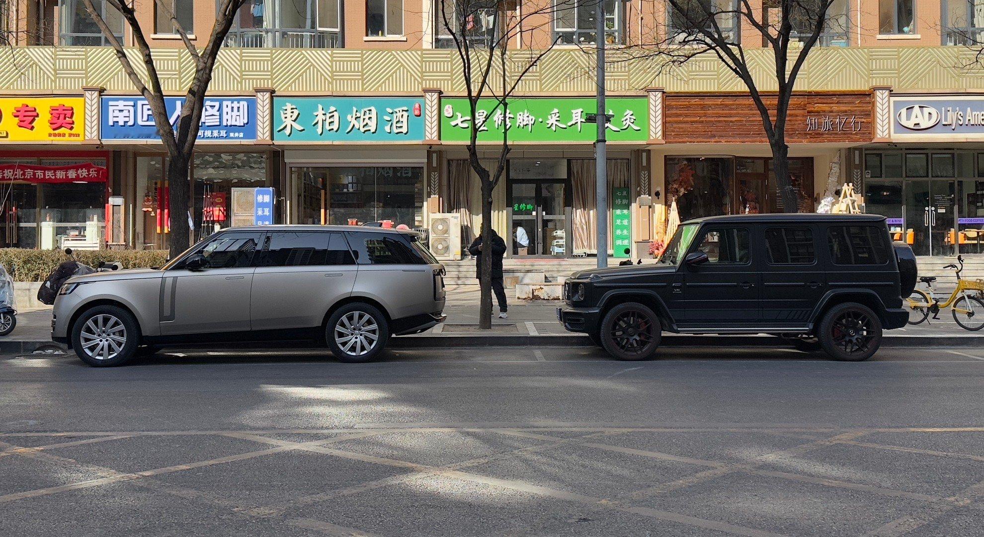 路虎揽胜和奔驰燃油版大G，应该还有个两三年的好光景，但是将来销量一定是会被国产豪