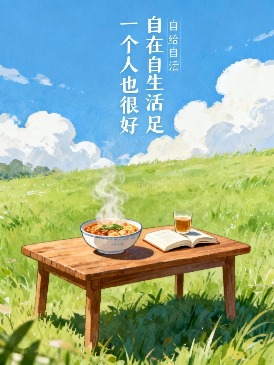 一个人吃饭不香吗？
一个人追剧不自由吗？
钱花自己身上不痛快吗？
日子是自己过的