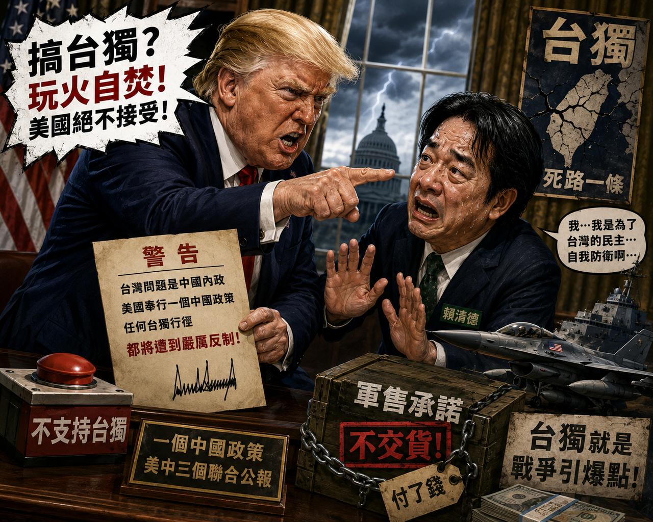 岛内舆论炸了