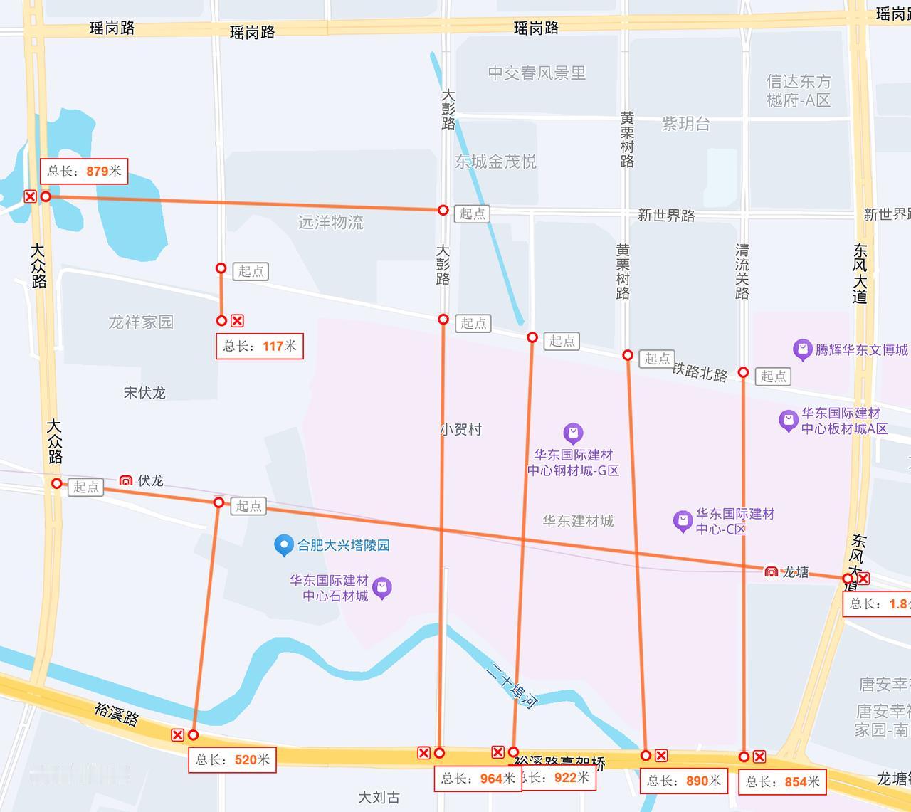 现在的龙塘，一边是规模庞大的华东国际建材市场，市场里钢材、石材、板材各个区块聚集