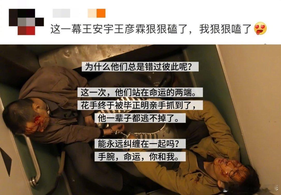 王安宇王彦霖狠狠磕了我狠狠嗑了“这也是可以嗑的吗？”“害，这俩人死磕到底的磕”造