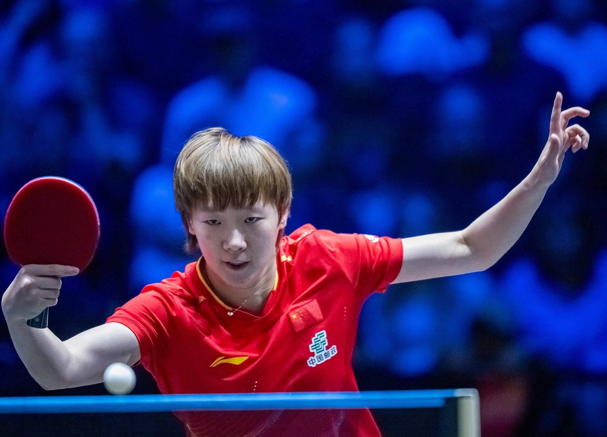 #山东鲁能vs华东理工大学#  #王曼昱一单对阵王艺迪# 乒超总决赛女团半决赛王