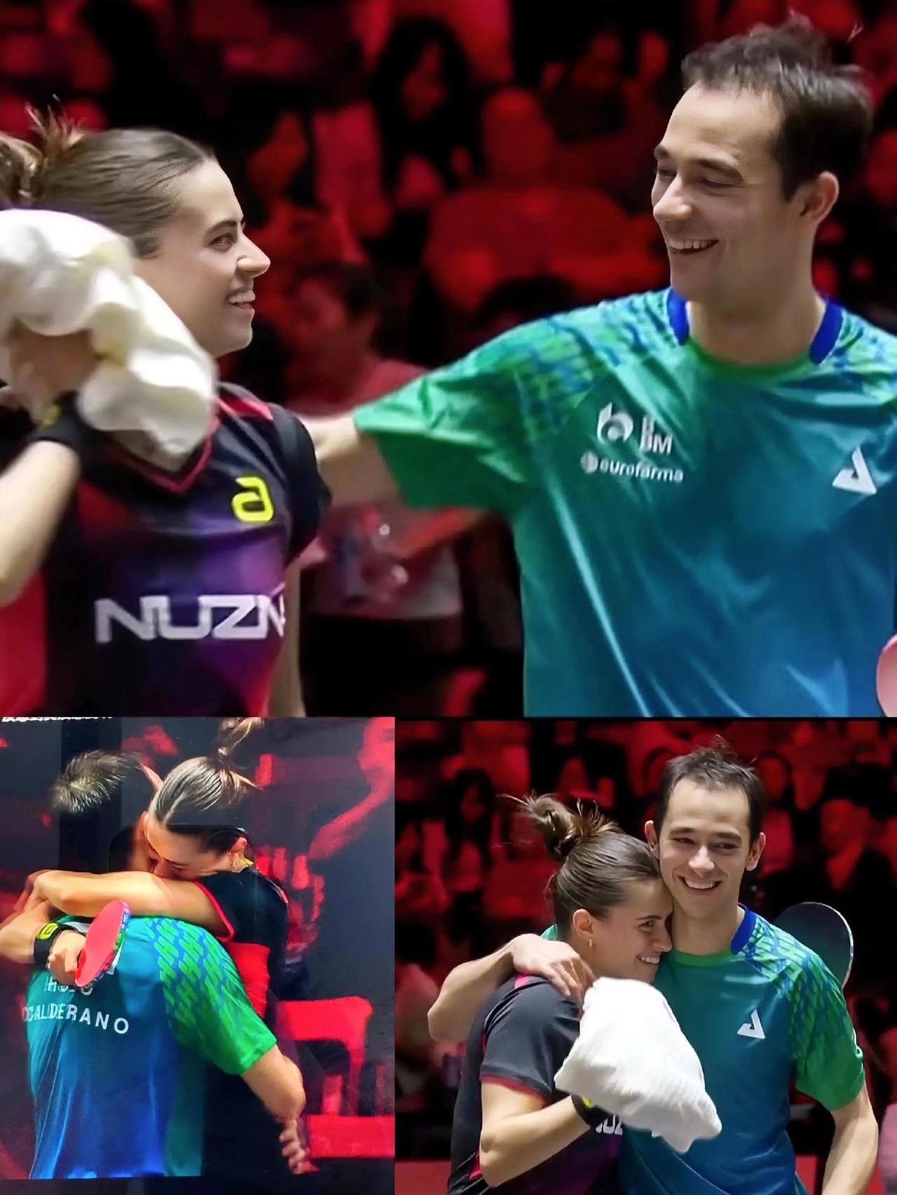 巴西🇧🇷情侣3-0完胜韩国🇰🇷祖孙！
雨果再一次创造美洲历史，携手布鲁娜