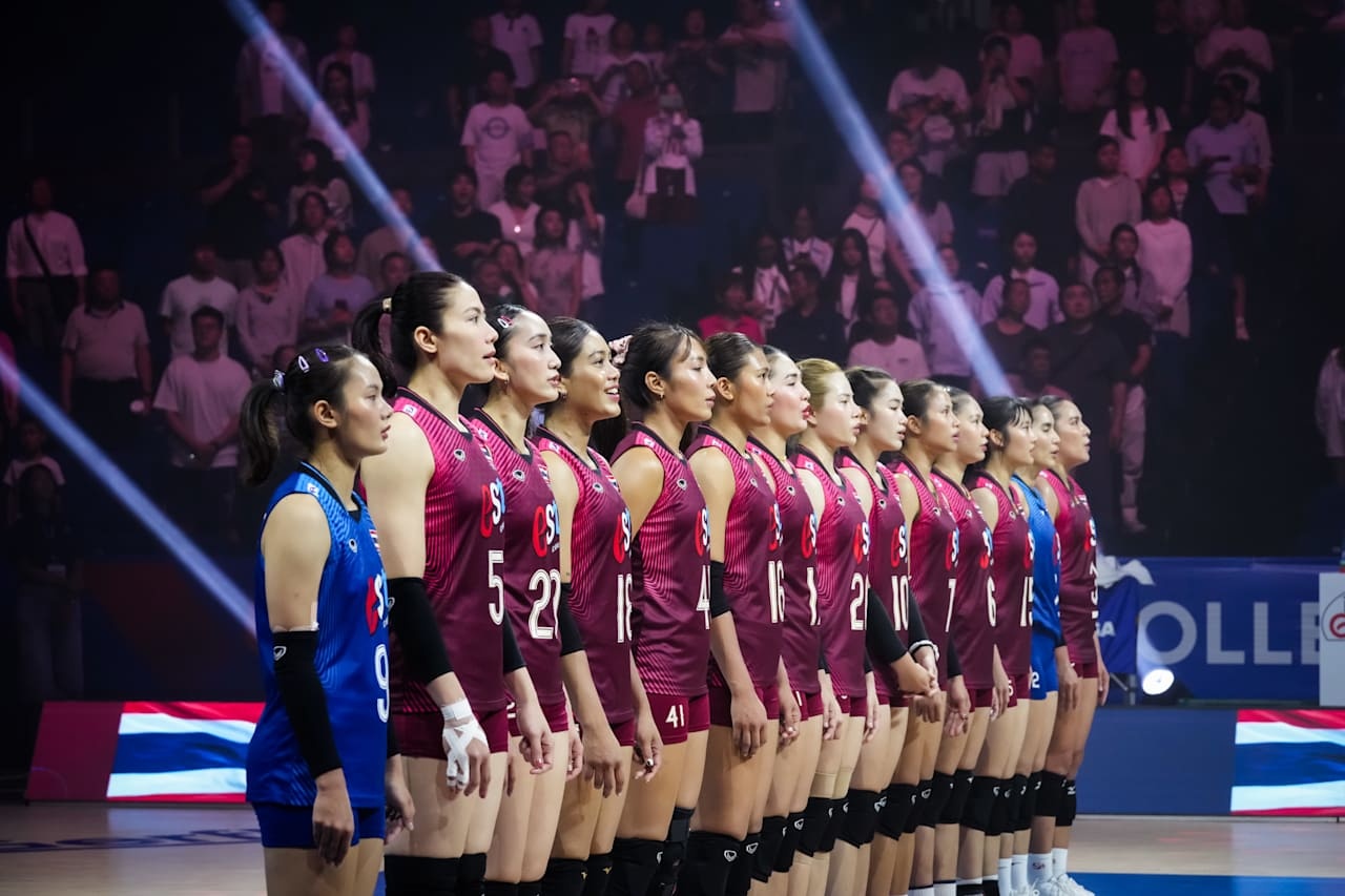 泰妹触网大师啊中国女排vs泰国女排2026世界女排联赛