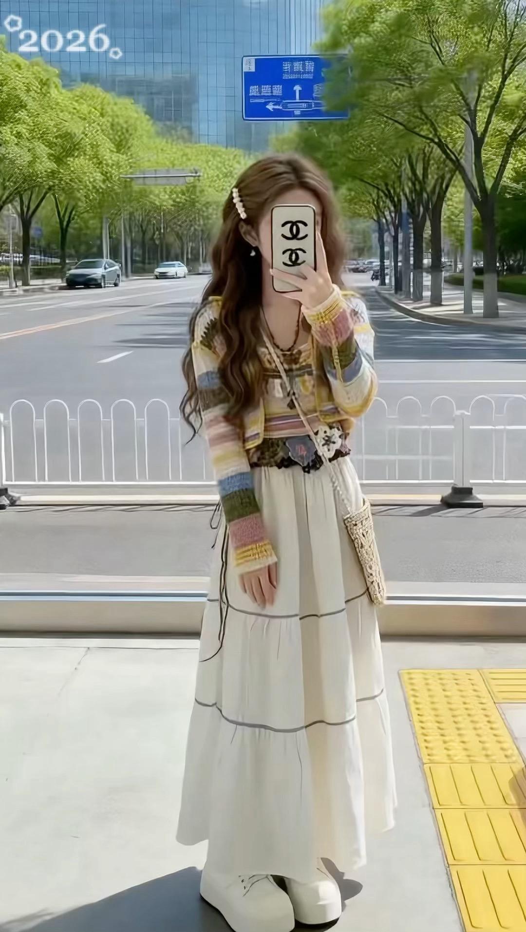 温柔风穿搭申请入局早春氛围感穿搭 开春搭配 早春穿搭 民族风穿搭