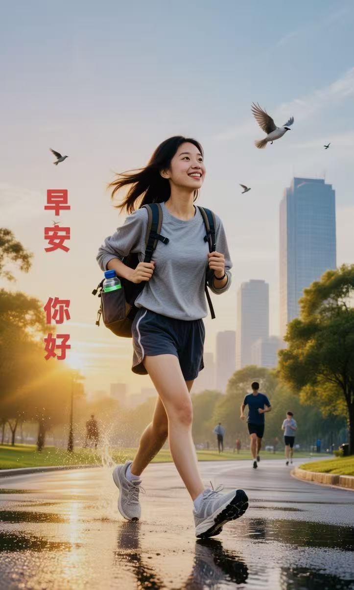 早安！

每一个崭新的清晨，

都是生活

给你重新“加载美好”的机会。

新的