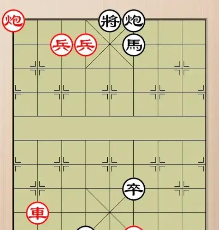 3步必死！象棋残局90%人看错
 
红炮五平四，一着弃炮，黑卒7平6只能吃。红马