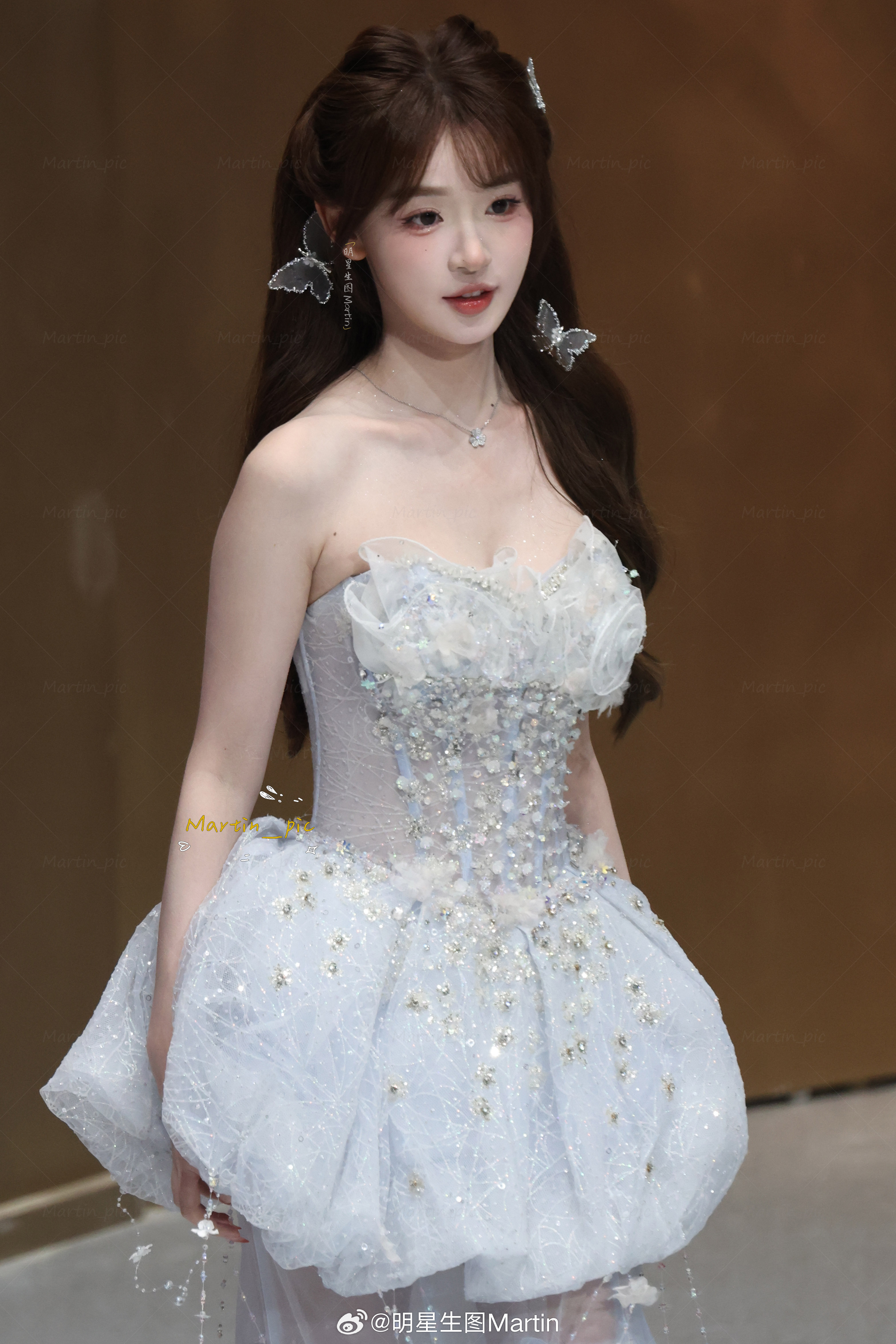 郑少雯子抖音直播盛典生图蝴蝶仙子来袭郑少雯子