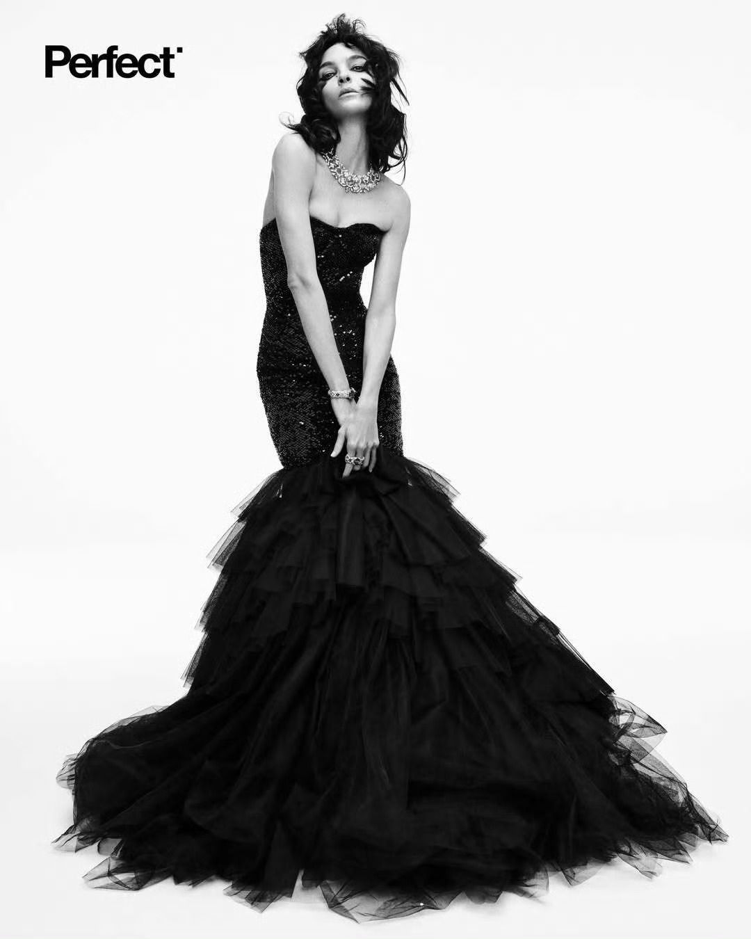 模特Mariacarla BosconoThePerfect Magazine 