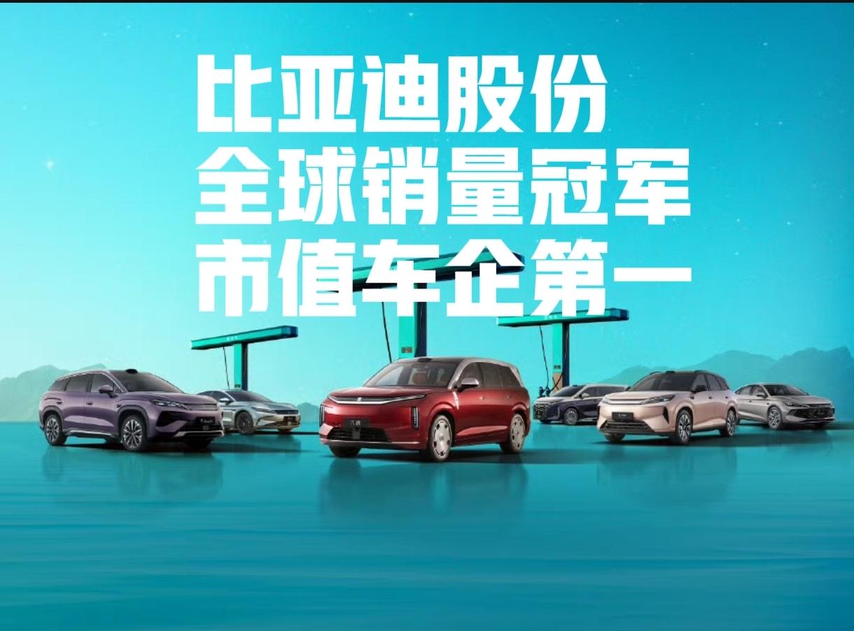 比亚迪公司股价今年以来累计下跌7.44%，当前市值只有8216亿元，但仍然是中国