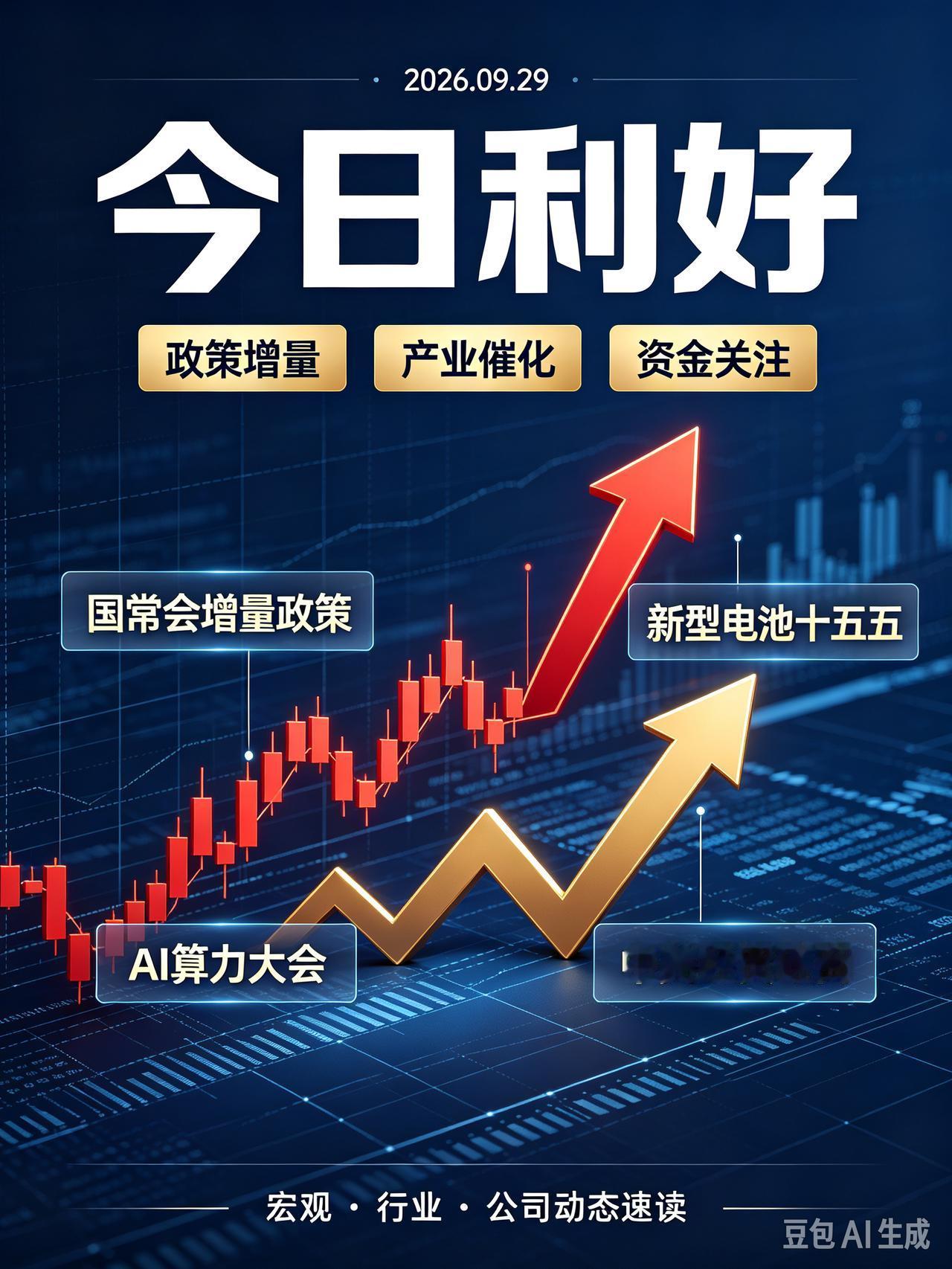 2026.09.29｜今日利好
 
⚠️免责声明：资讯仅信息整理，不构成投资建议