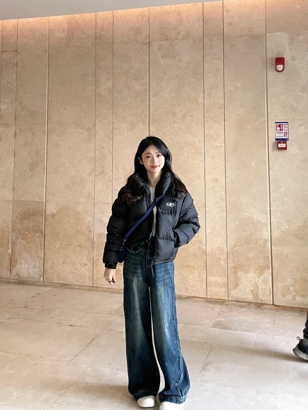 155小个子冬季穿搭 短款羽绒服好适合小个子
