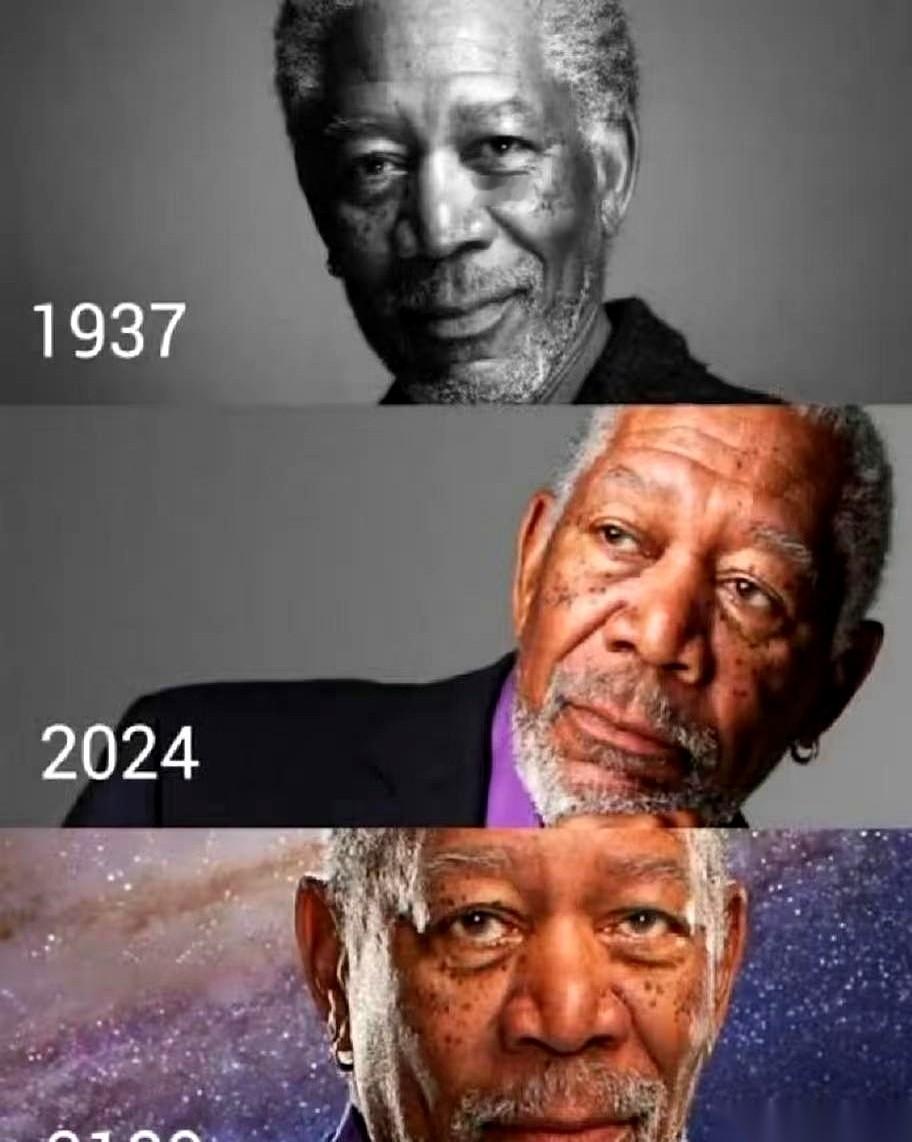 我靠，摩根·弗里曼88了？！
说真的，我感觉他从我穿开裆裤的时候，就长现在这个样