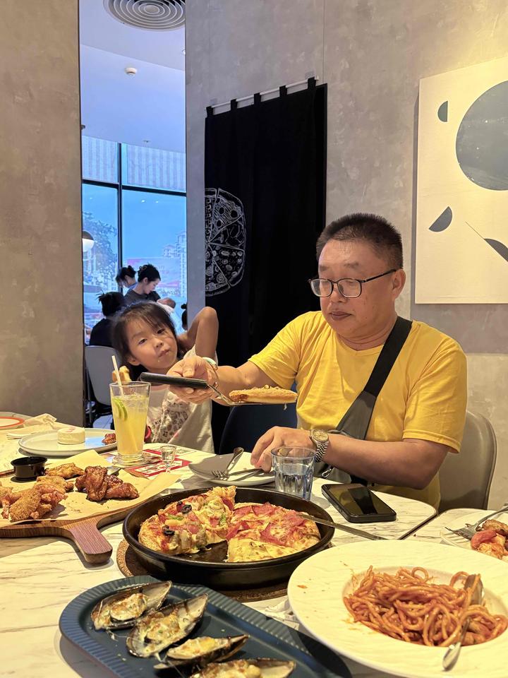 早上吃西餐