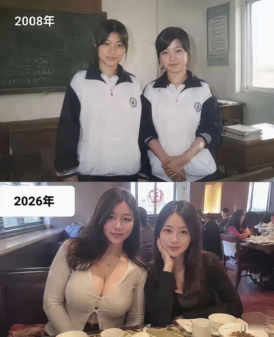 时间过得好快，一转眼初中同学就分开8年了。