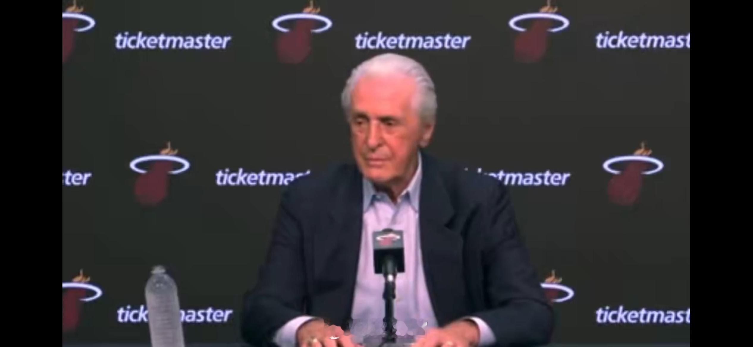 帕特·莱利的赛季总结采访，信息量很大：1. 不会辞职也不会退休；2. 这赛季比上