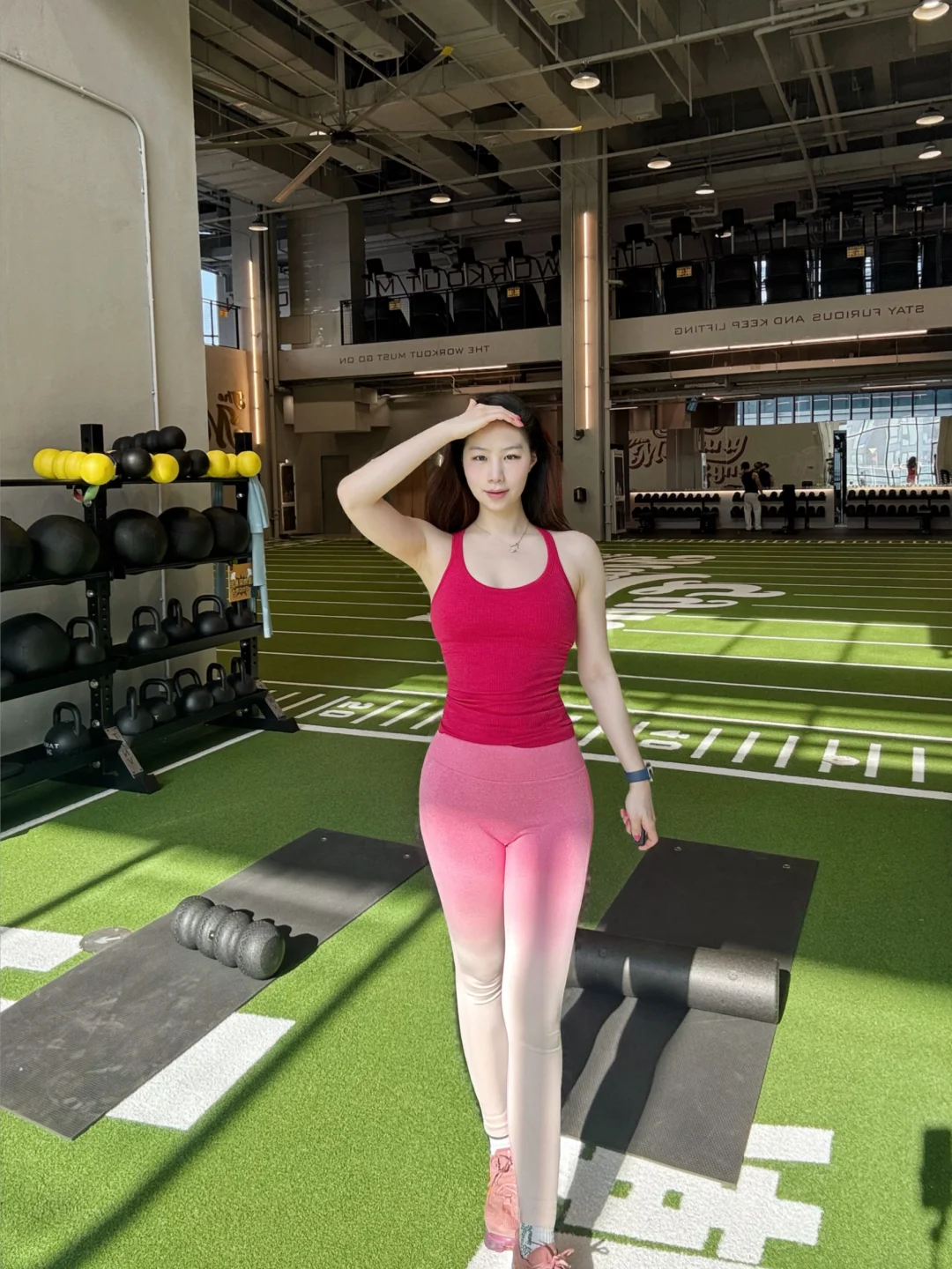 我的春日早起撸铁日记🌸