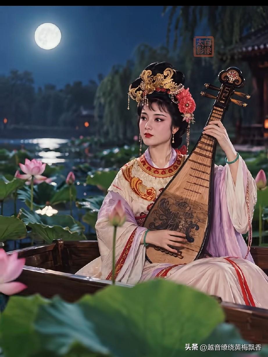 八十年代，我们农村人在过年的时候，墙上总贴满了这种仕女年画，那时候并不觉得有多好