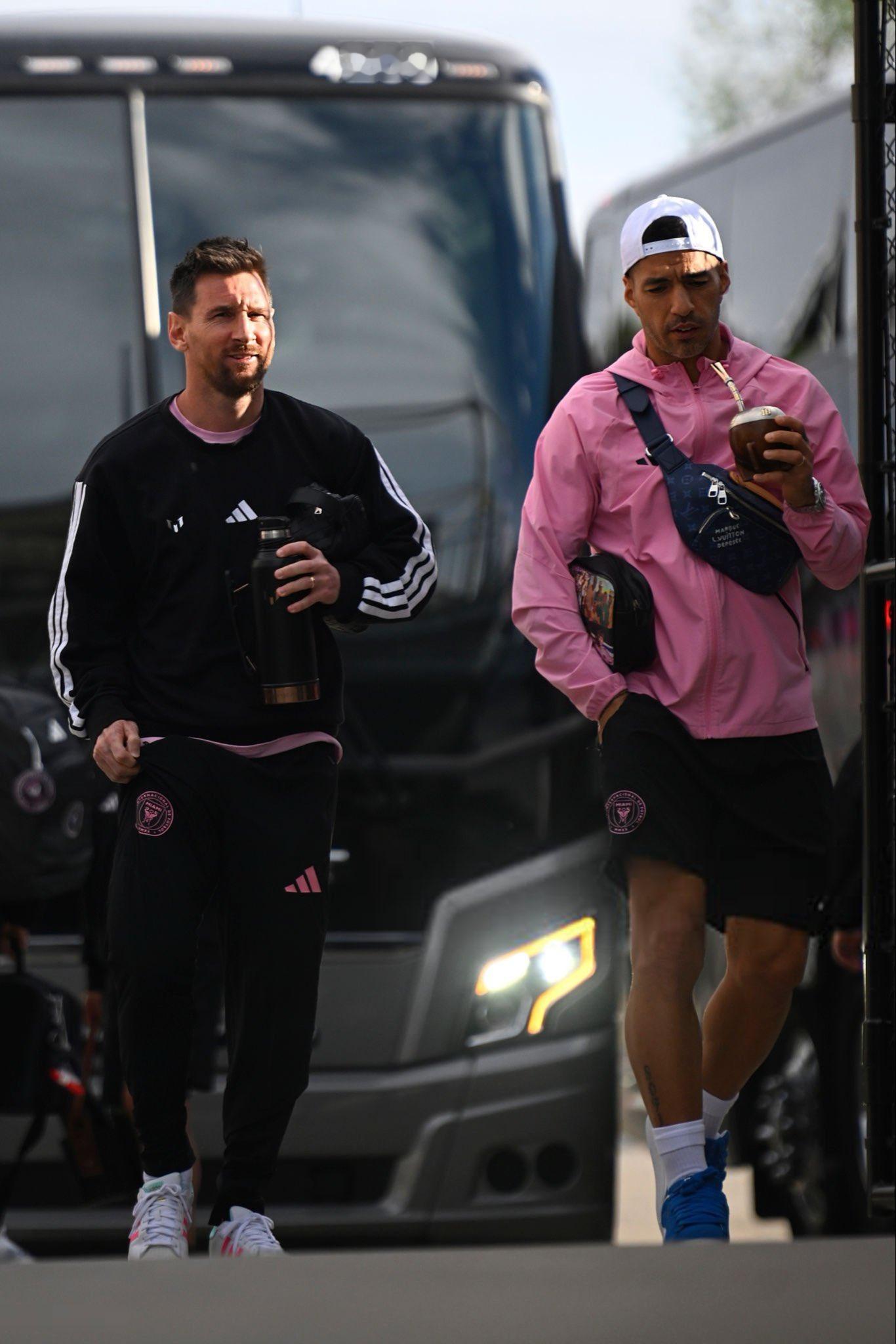 🐐抵达球场梅西迈阿密国际皇家盐湖城vs迈阿密国际不可复制的MVP