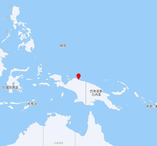 【欧洲地中海地震中心】发布，2025-10-23 08:36:55 在 近氮巴布