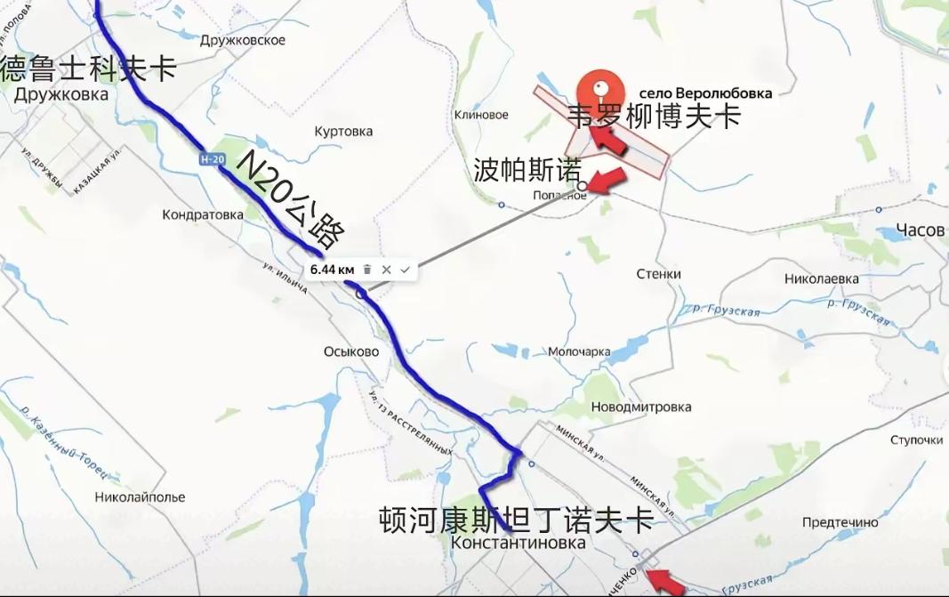 俄军南部集群用了不到两天时间就完全占领了韦罗柳博夫卡，并且完成了清理。韦罗柳博夫