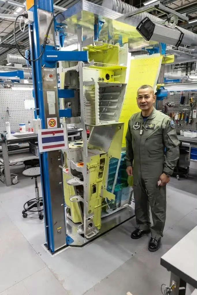 泰国空军首架“鹰狮E”战斗机正在瑞典萨博组装中，预计2027年交付

泰国空军首