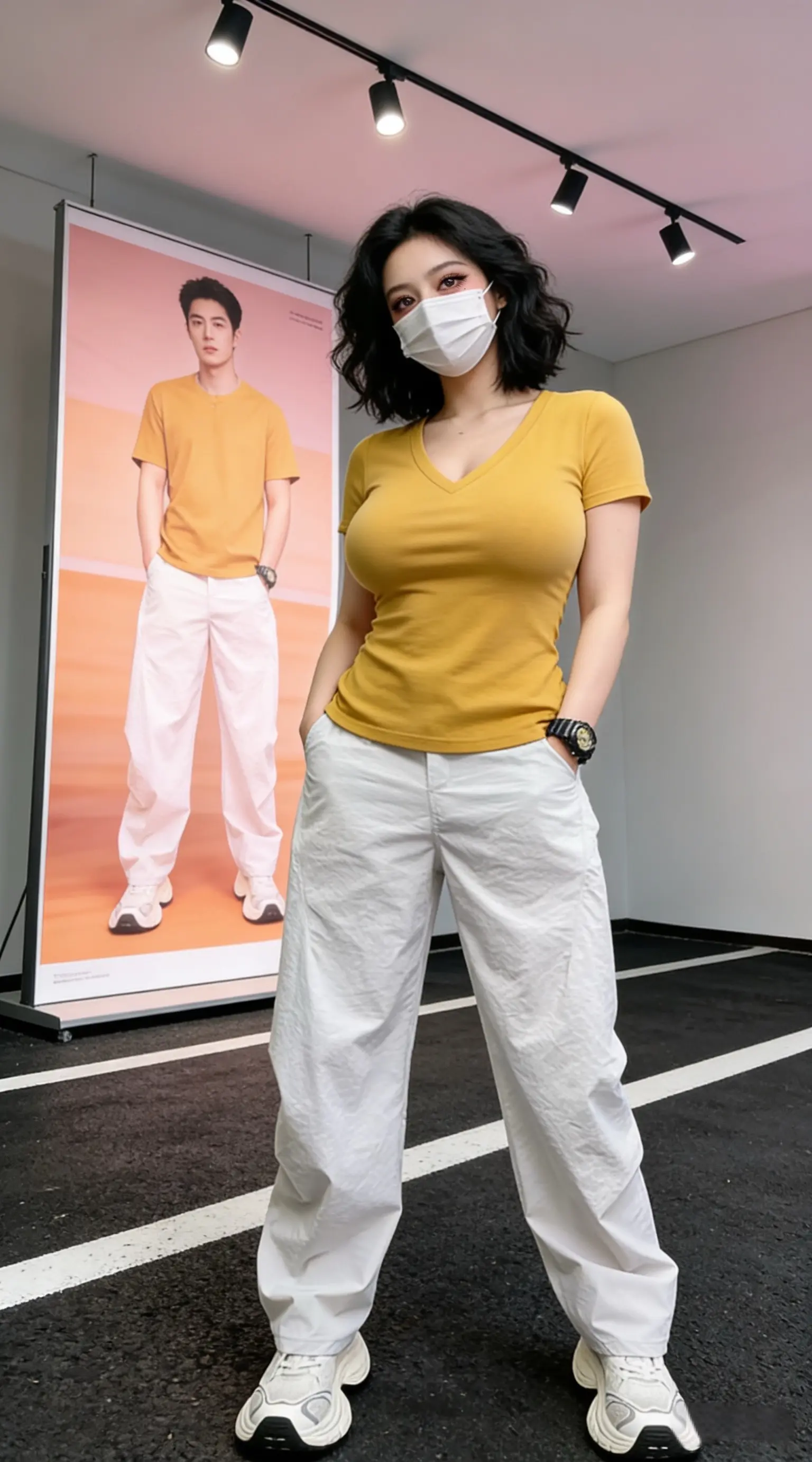 美式男裤2026年夏季新款痞帅宽松哈伦裤青年男士休闲户外直筒裤子