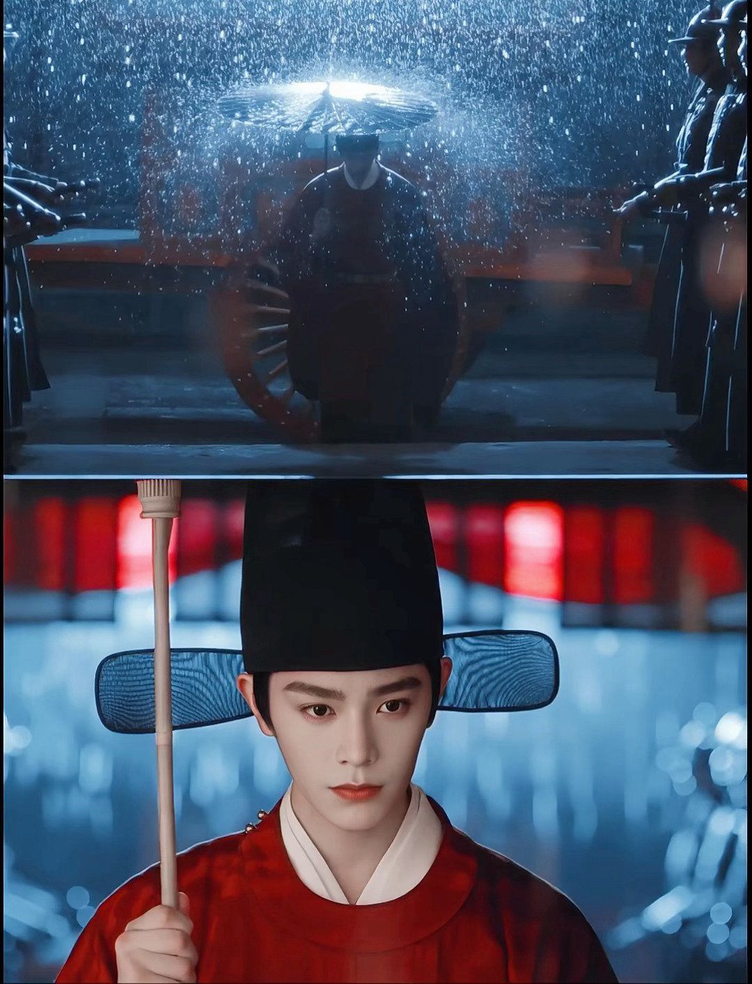 赵凌这个雨化流苏的镜头美哭了… 