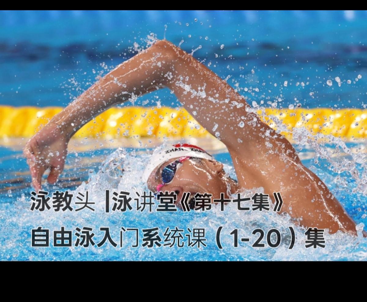 泳教头 | 泳讲堂：第17集 自由泳：呼吸早准备，呛水不遭罪
 
自由泳想要游得