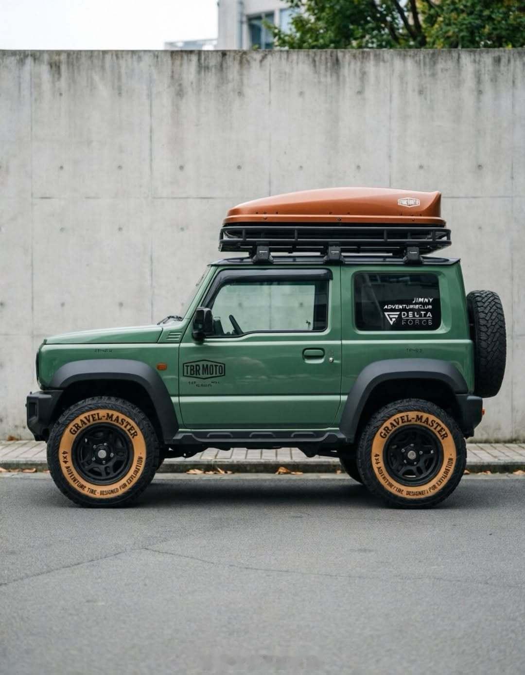 一张封神！还不收拾好行李开始春游吗？越野车吉姆尼