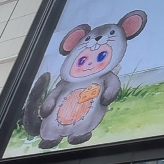 从要饭的小老鼠变成了爱斯基摩鼠，哈哈哈 