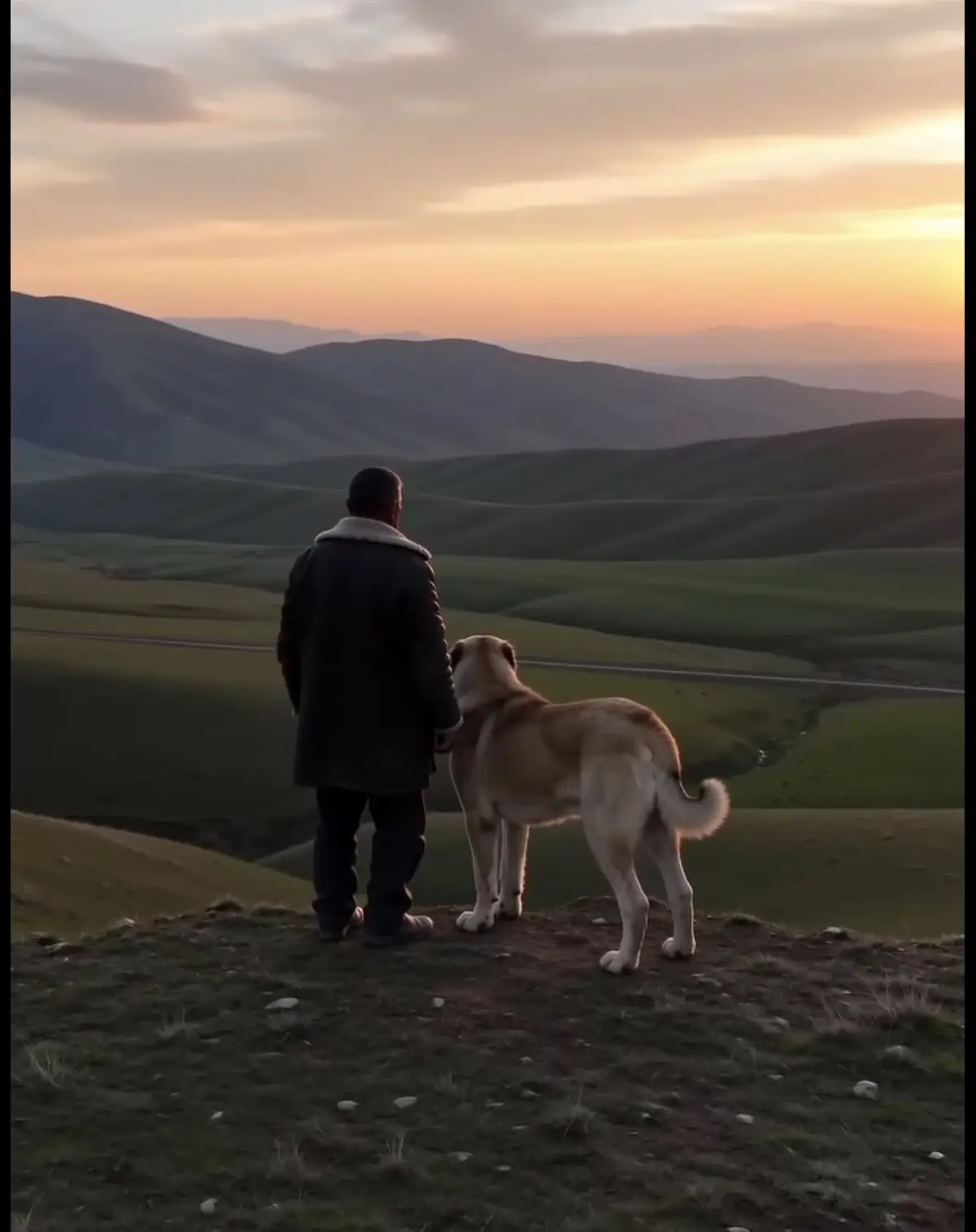 安纳托利亚高原上的守护者，古老的坎高犬与游牧民族之间，延续千年的深厚羁...