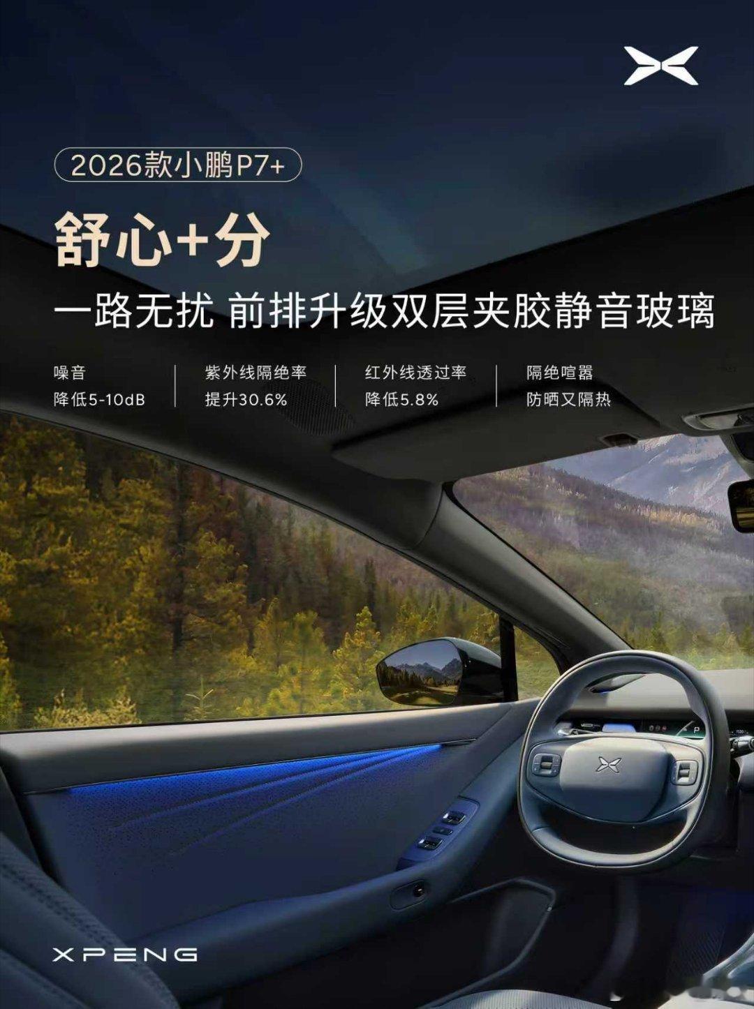 小鹏P7+给欧洲街头按了静音键新款小鹏P7+在欧洲街头实力演绎极致静谧！关上标配