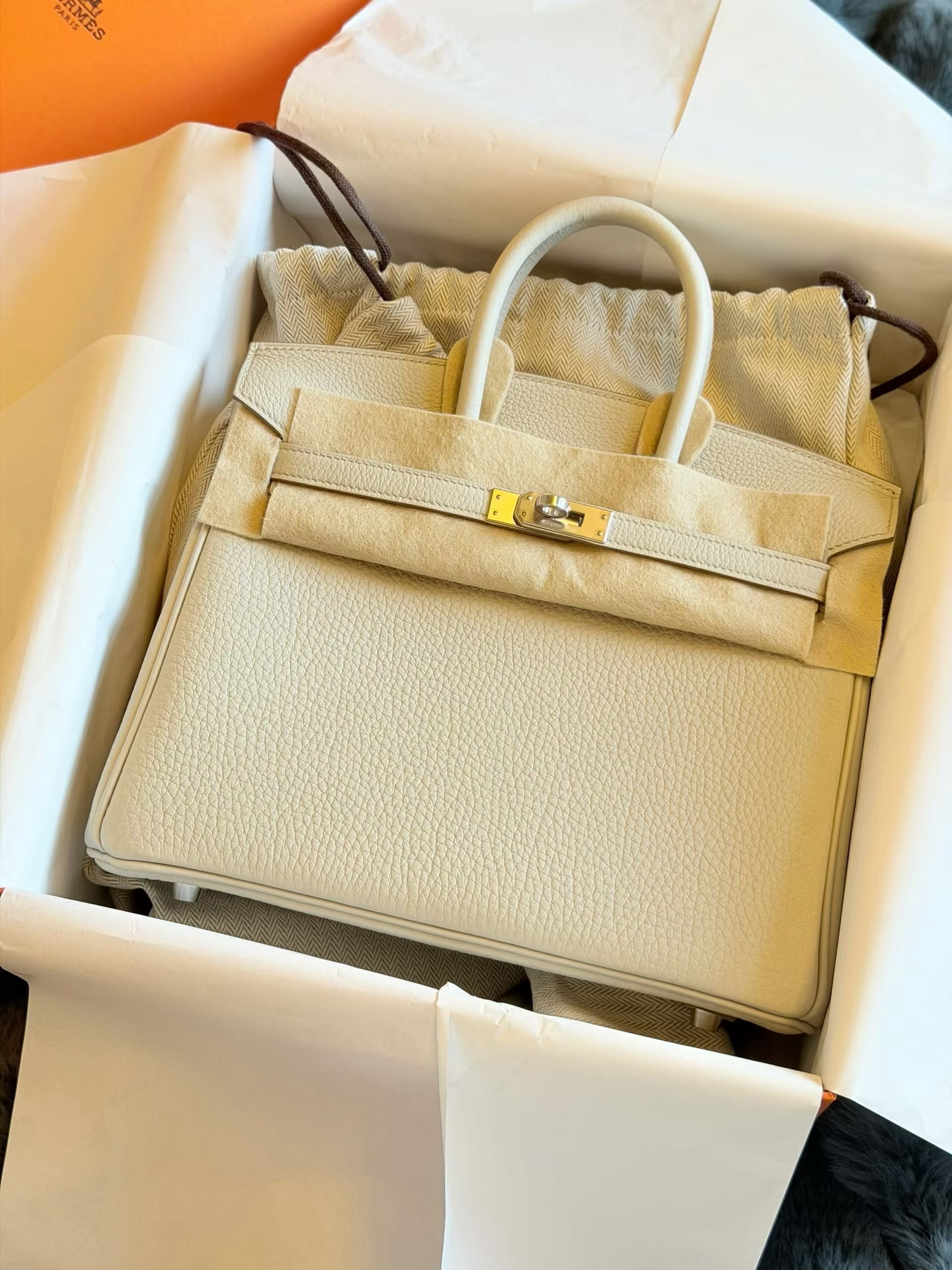 🤍Birkin 25 8L togo 银扣 