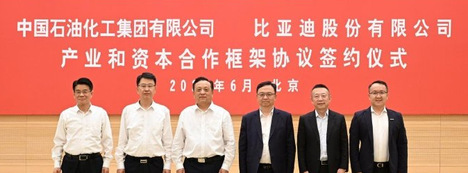 比亚迪携手中国石化深化战略合作 我一直觉得，加油站那么好的位置，光加油有点浪费了